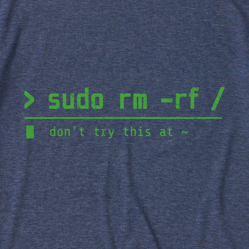 Sudo Linux Programming Command Ultra Soft Heather Tee