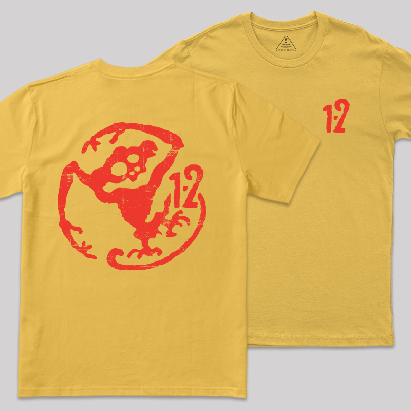 Army Of The Twelve Monkeys Retro Sci-Fi Front and Back Printed Geek T-Shirt