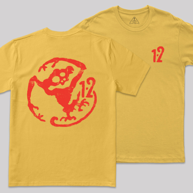 Army Of The Twelve Monkeys Retro Sci-Fi Front and Back Printed Geek T-Shirt