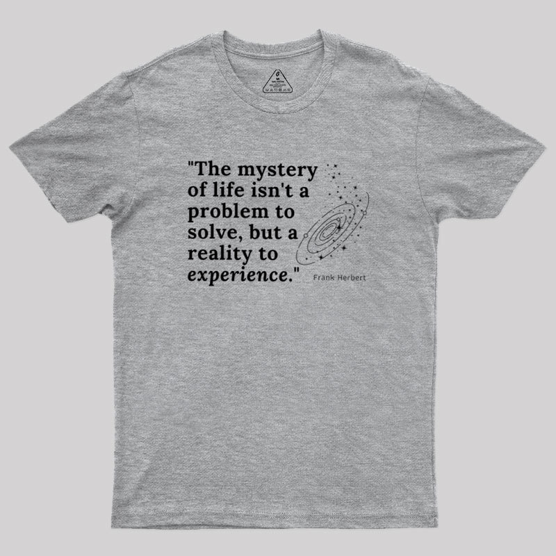 A Reality to Experience Geek T-Shirt
