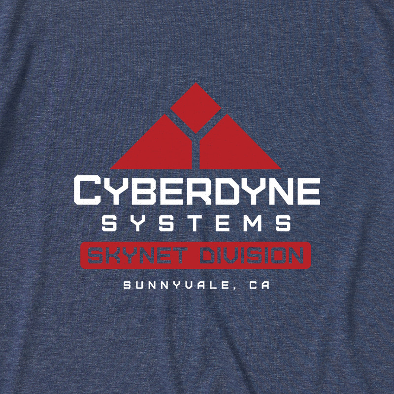 Cyberdyne Systems Skynet Division Ultra Soft Heather Tee
