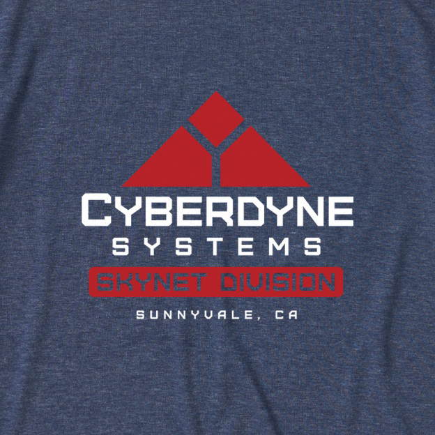 Cyberdyne Systems Skynet Division Ultra Soft Heather Tee