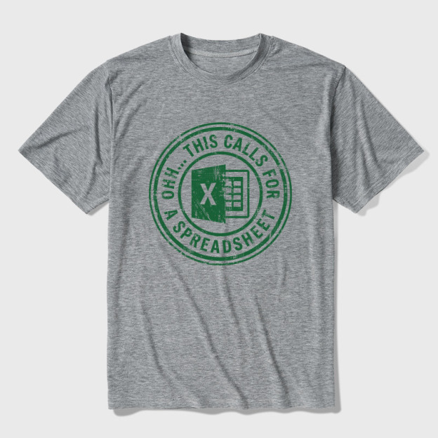 Ohh This Calls For A Spreadsheet Ultra Soft Heather Tee