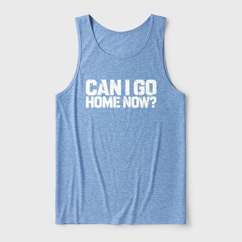 Can I Go Home Now Ultra Soft Heather Tank