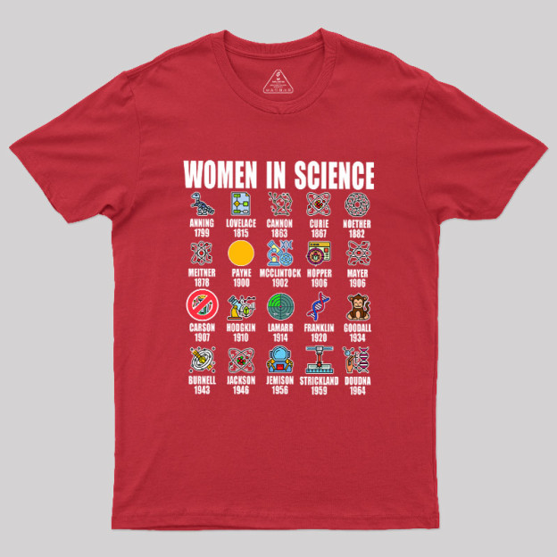 Women in Science Geek T-Shirt