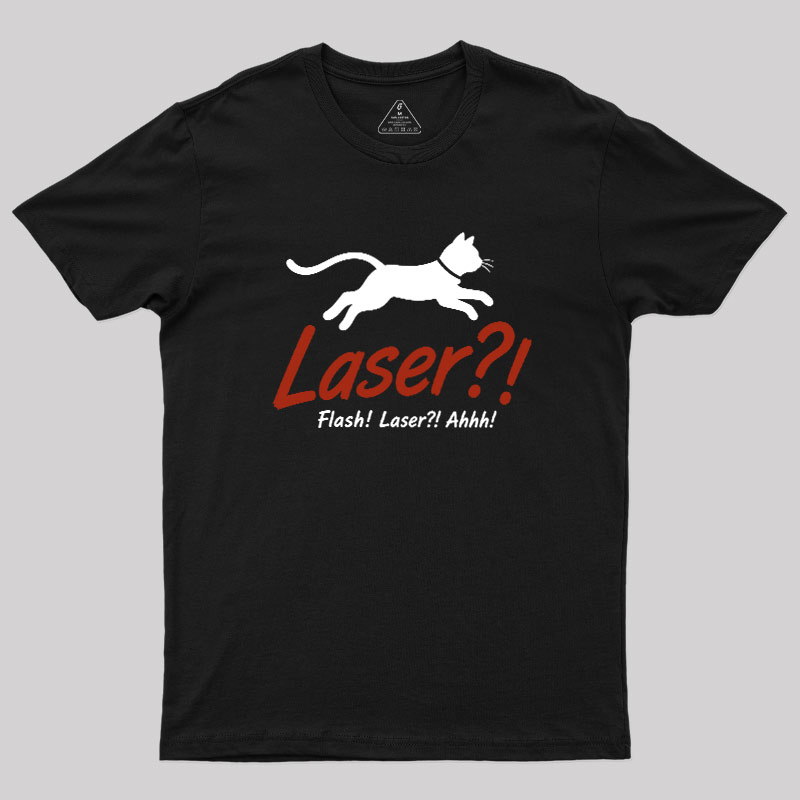 Flash Laser Ahhh Geek T-Shirt