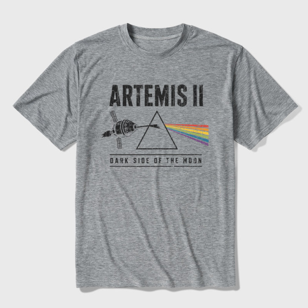 Dark Side Of The Moon Ultra Soft Heather Tee