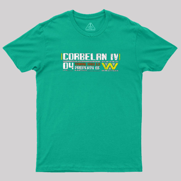 Corbelan IV Geek T-Shirt