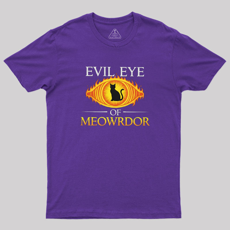Evil Eye Of Meowrdor Geek T-Shirt