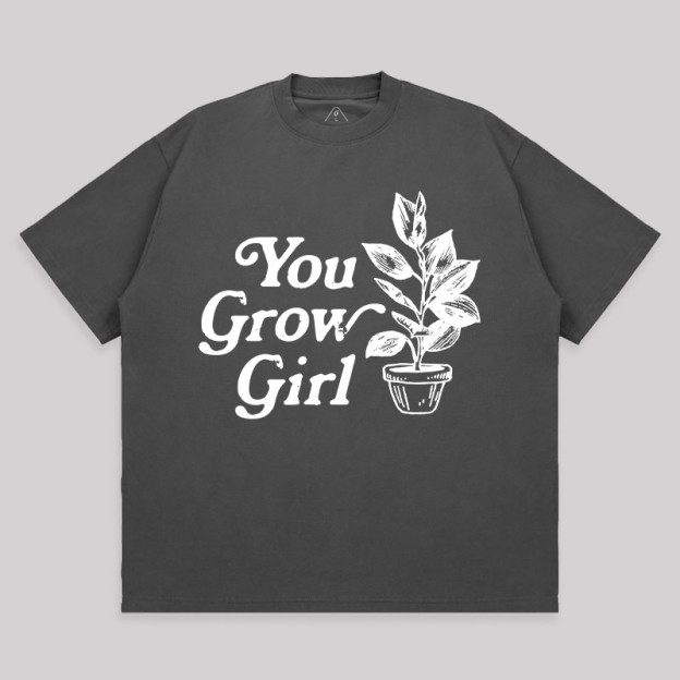 You Grow Girl Unisex Oversized T-shirt
