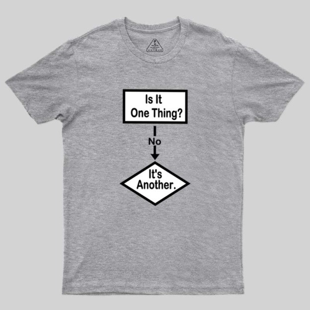 Flow Chart Of Life Geek T-Shirt