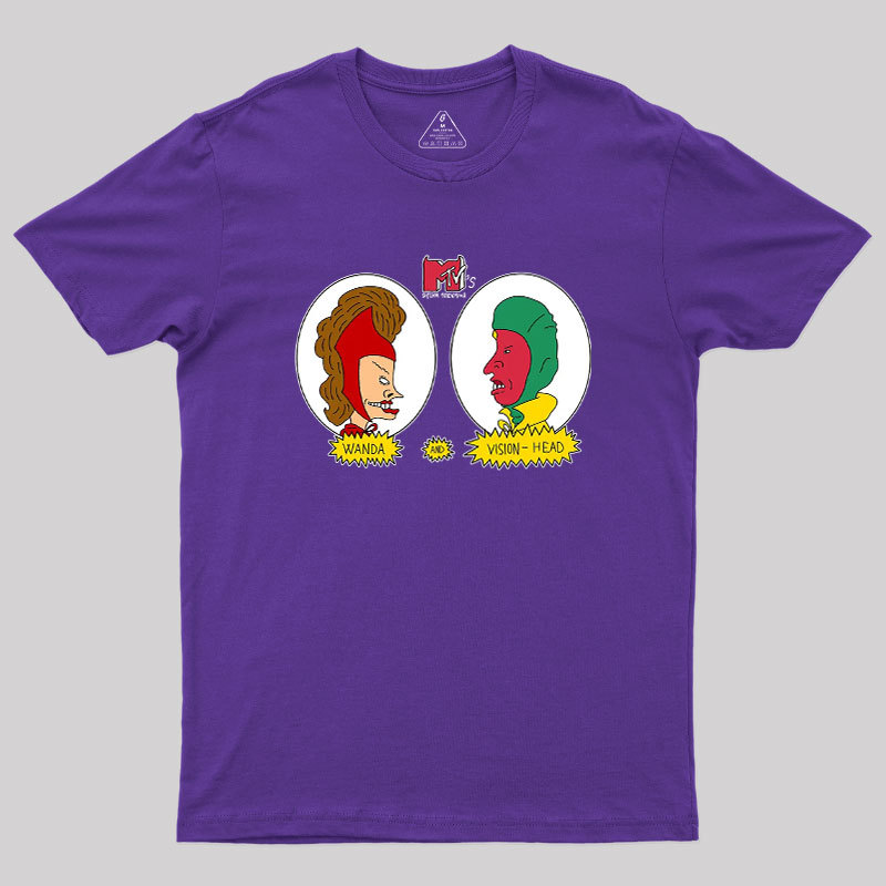Wanda and visionhead Geek T-Shirt