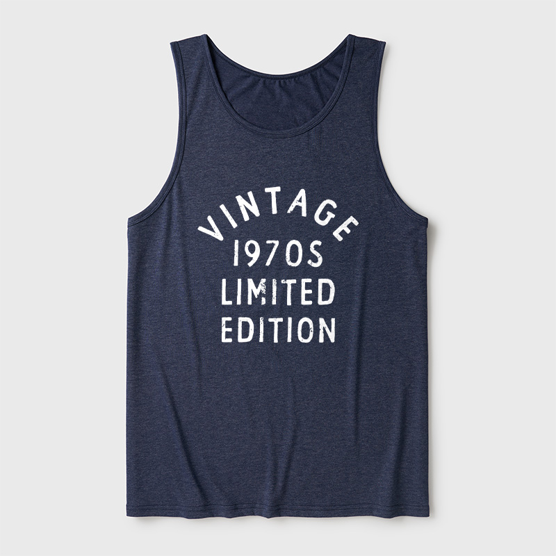 Vintage 1970s Limited Edition Ultra Soft Heather Tank