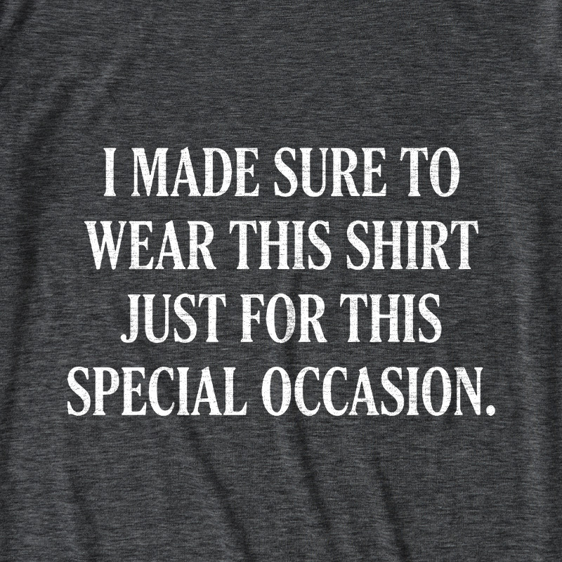 Formal Sarcasm Ultra Soft Heather Tee