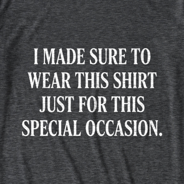 Formal Sarcasm Ultra Soft Heather Tee