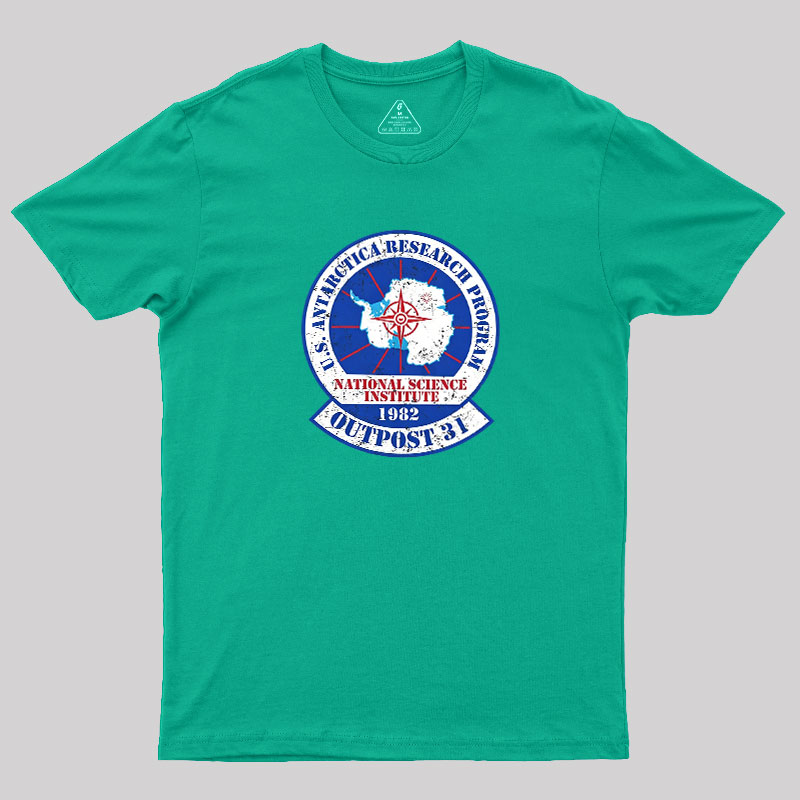 Outpost 31 Antarctica 1982 Geek T-Shirt