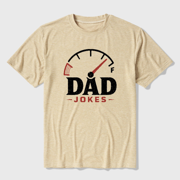 Dad Jokes Ultra Soft Heather Tee