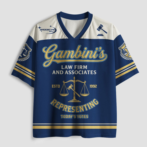 Gambini's Law Firm Geek Mesh Jersey