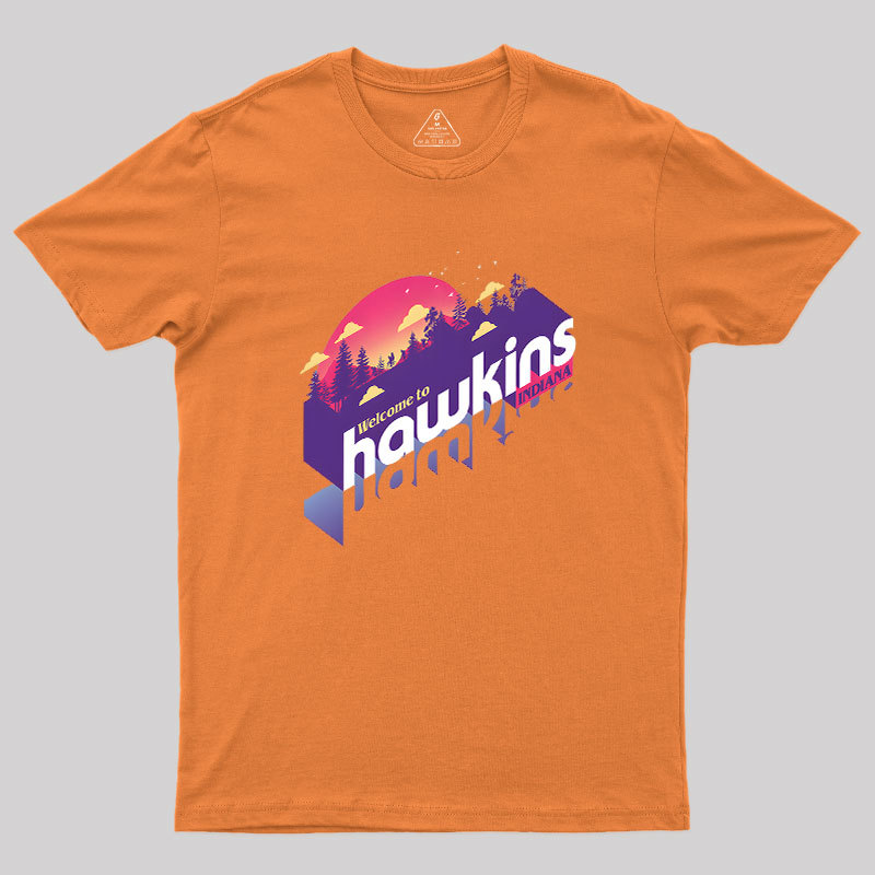 Sunset Hawkins Geek T-Shirt