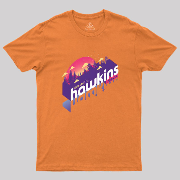 Sunset Hawkins Geek T-Shirt