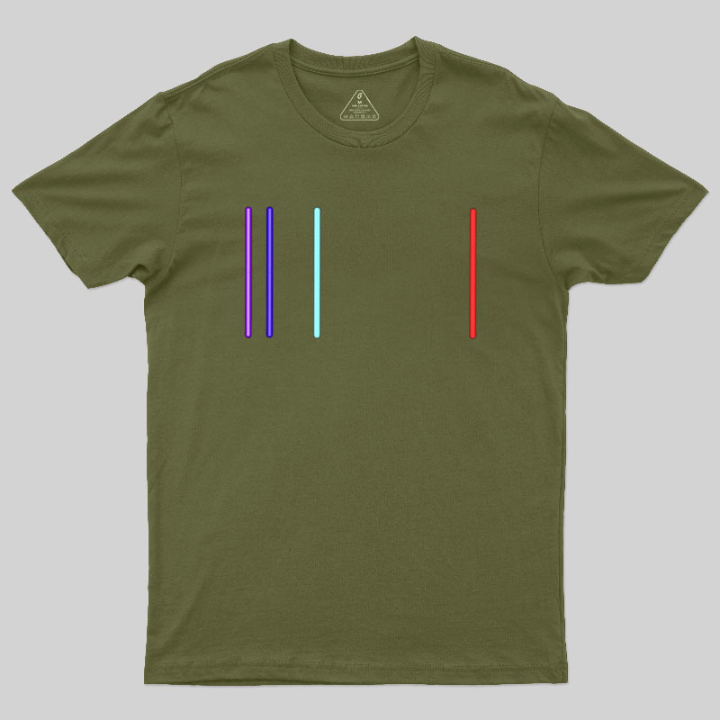 Hydrogen Emission Spectrum Geek T-Shirt
