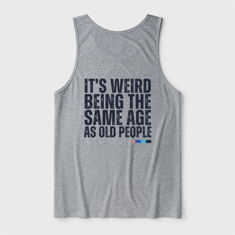 As Old People Ultra Soft Heather Tank