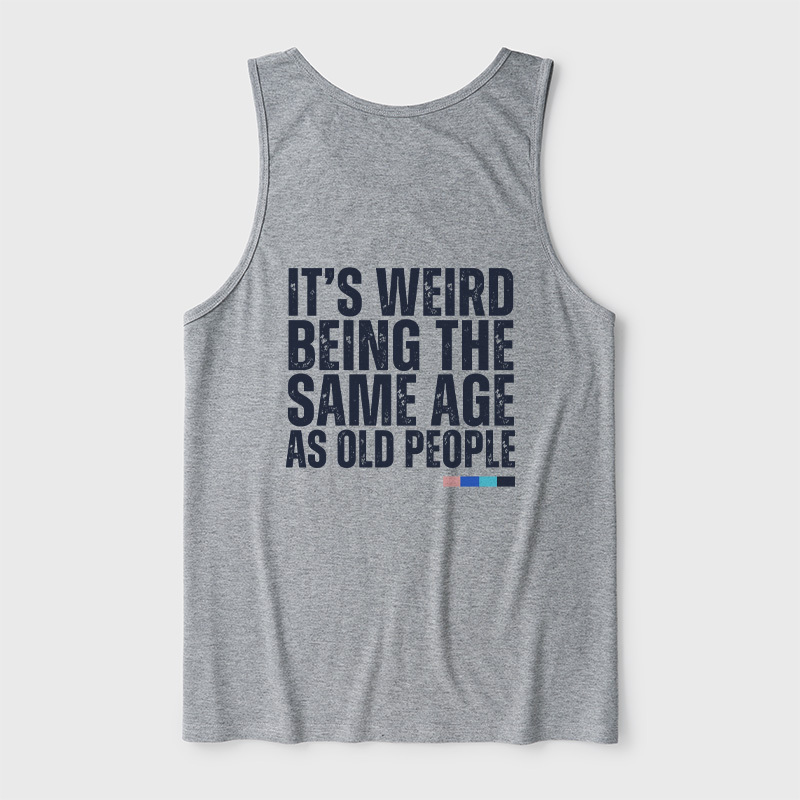 As Old People Ultra Soft Heather Tank