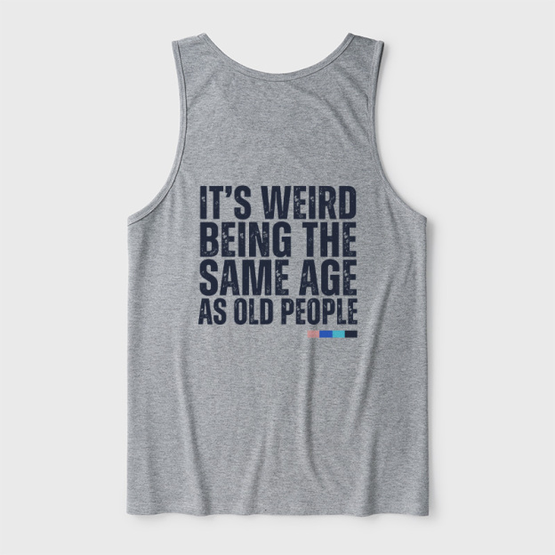 As Old People Ultra Soft Heather Tank