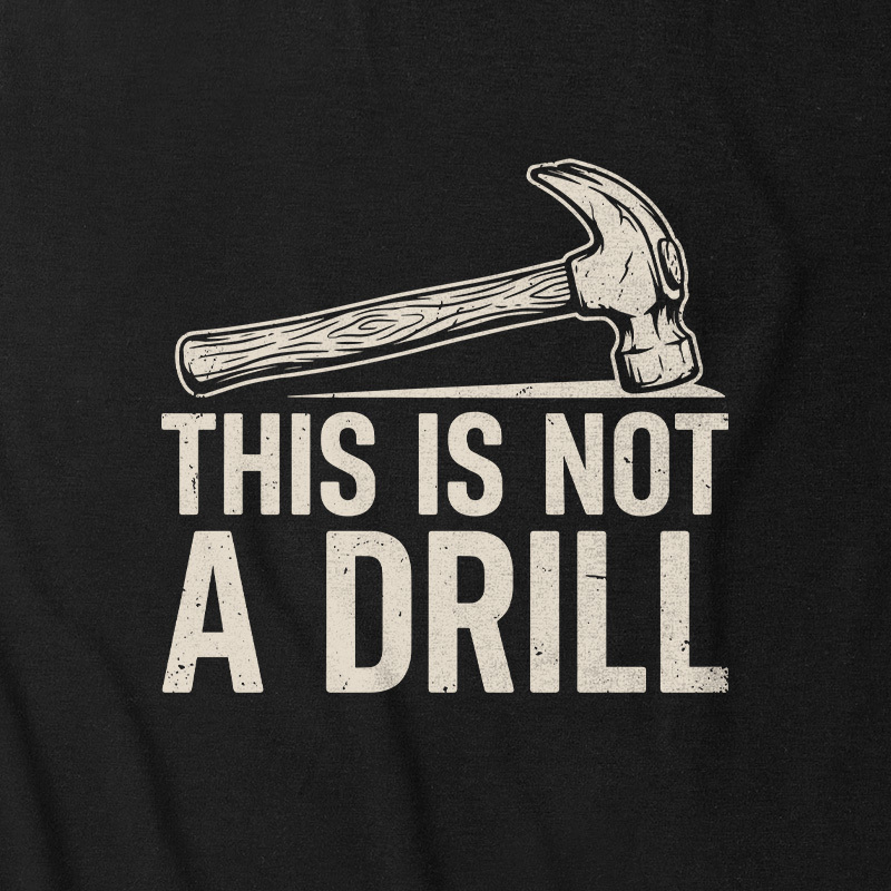 This Is Not A Drill Ultra Soft Heather Tank