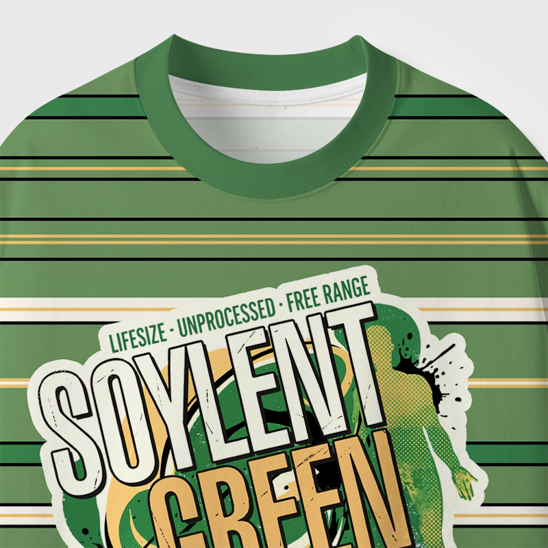 Soylent Green Geek Eco Oversized Graphic Tees