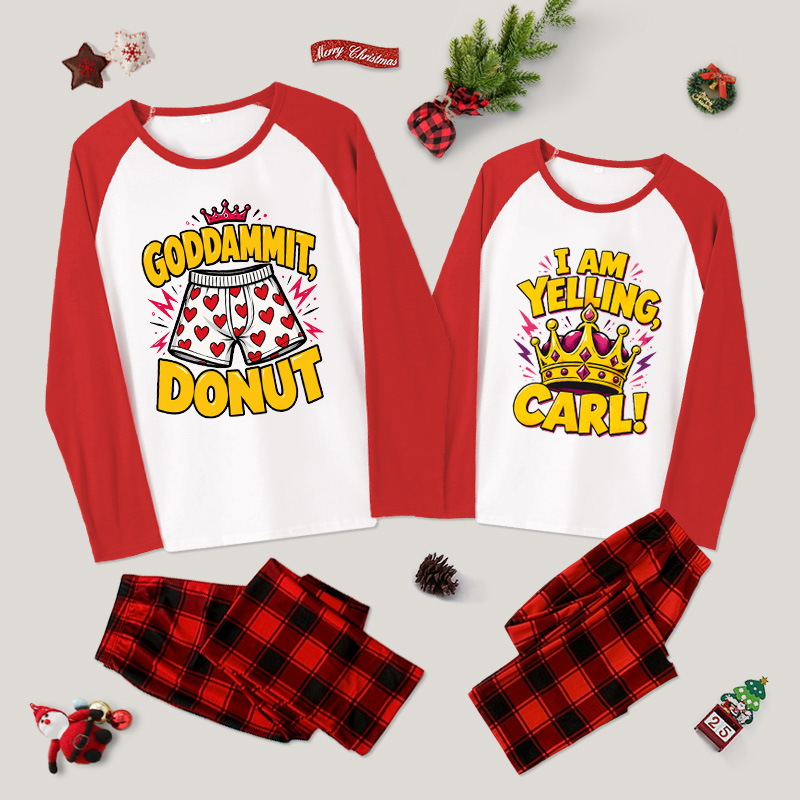 Bold Shout Plaid Couple PJ Collection Couple Pajama Sets