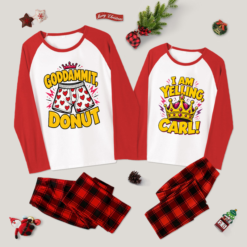 Bold Shout Plaid Couple PJ Collection Couple Pajama Sets