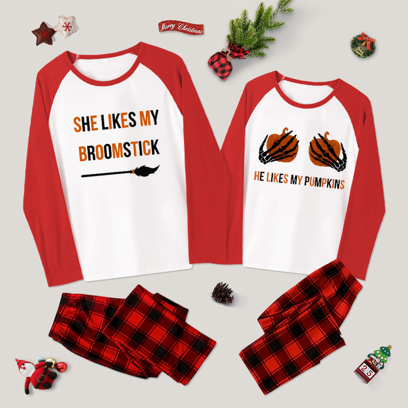 Spooky Fun Matching Couple Loungewear Series Couple Pajama Sets