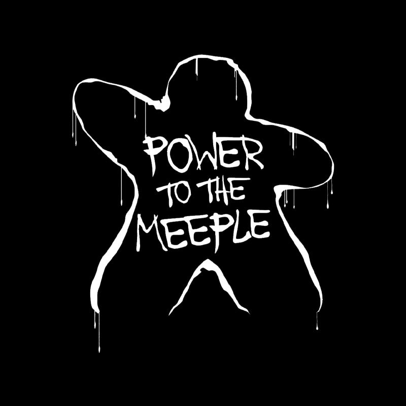 Power to the Meeple Geek T-Shirt