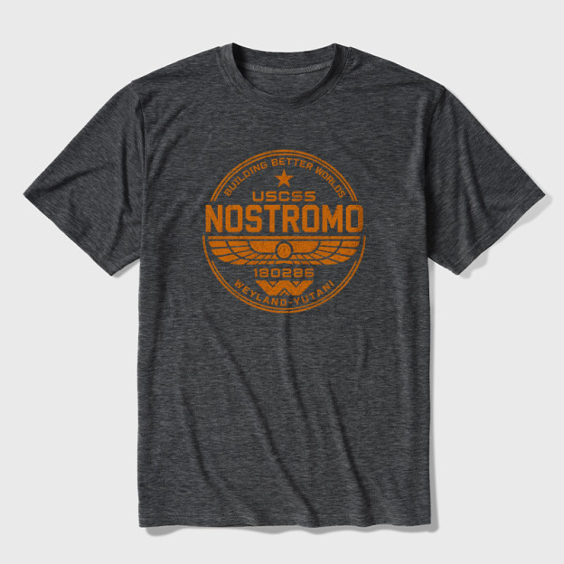 Retro USCSS Nostromo Ultra Soft Heather Tee