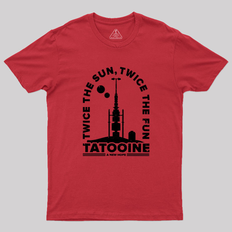 Two Suns for more fun Geek T-Shirt