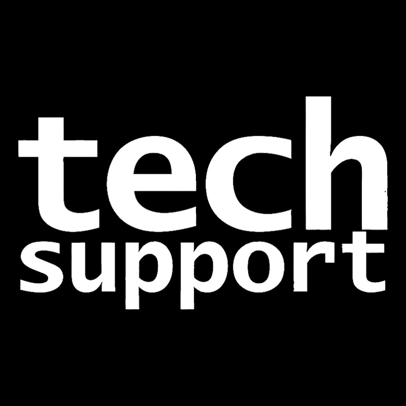 Tech Support Minimal Geek T-Shirt