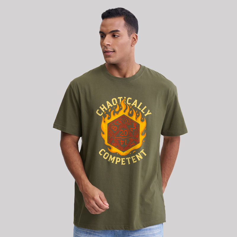 Chaotically Competent Geek T-Shirt