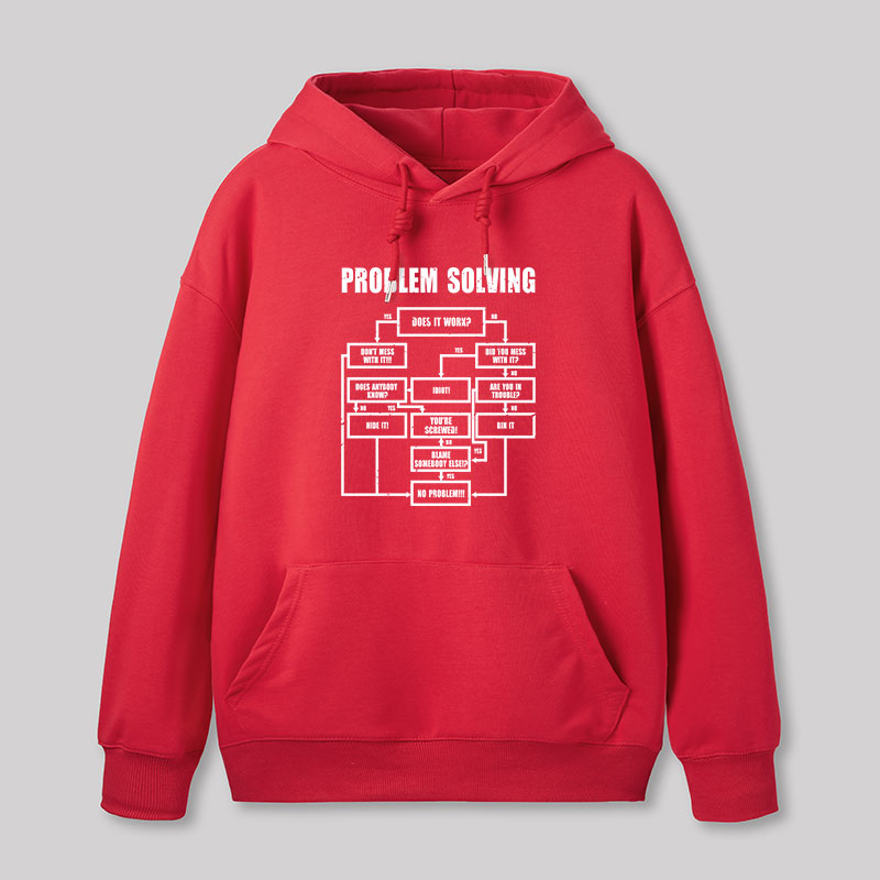 Men Problem Solving Geek Hoodie