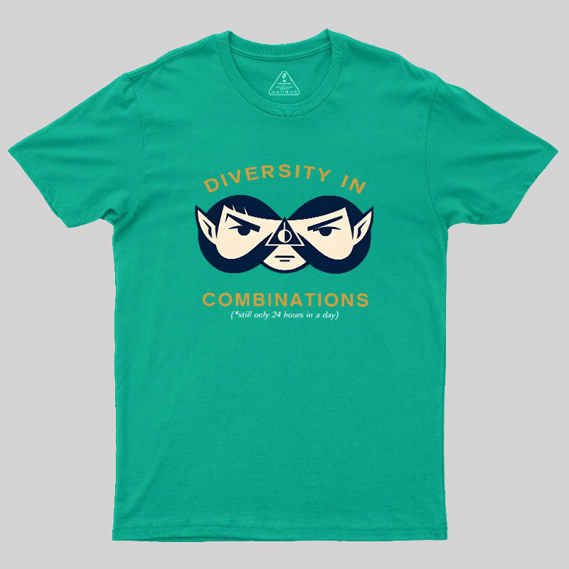 Diversity In Combinations Geek T-Shirt