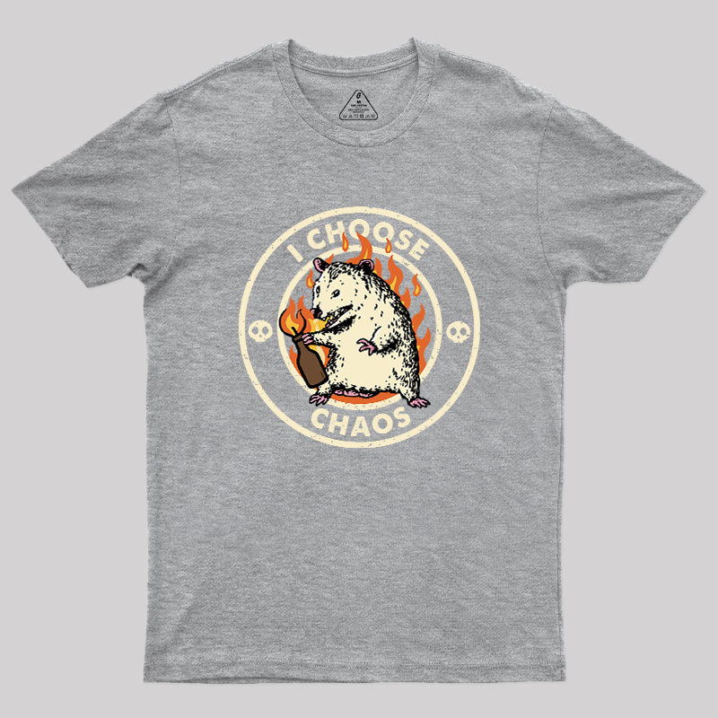 I Choose Chaos Geek T-Shirt