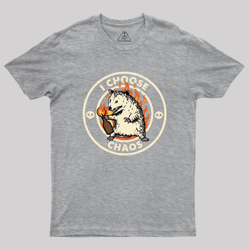 I Choose Chaos Geek T-Shirt