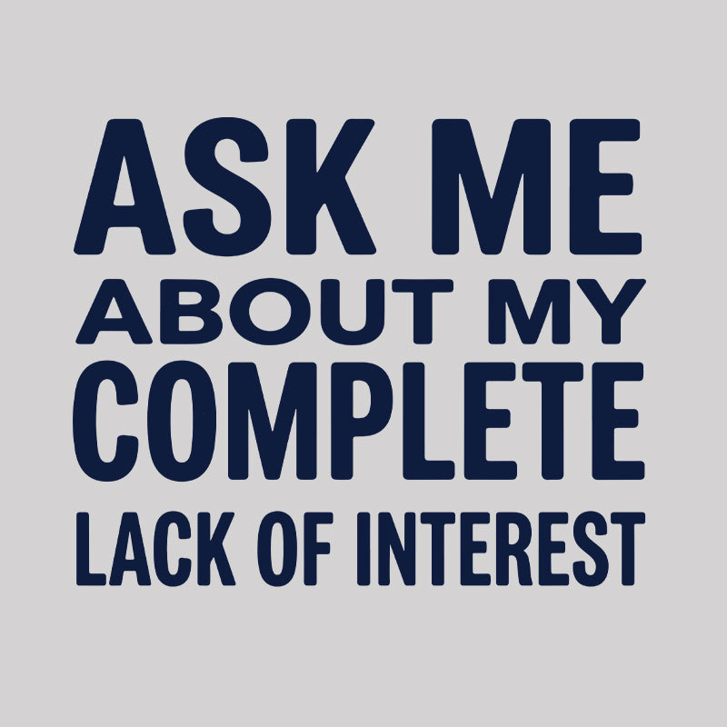 Interest Not Found Geek T-Shirt