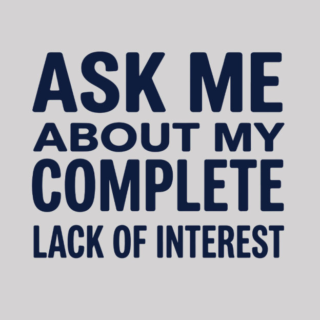 Interest Not Found Geek T-Shirt