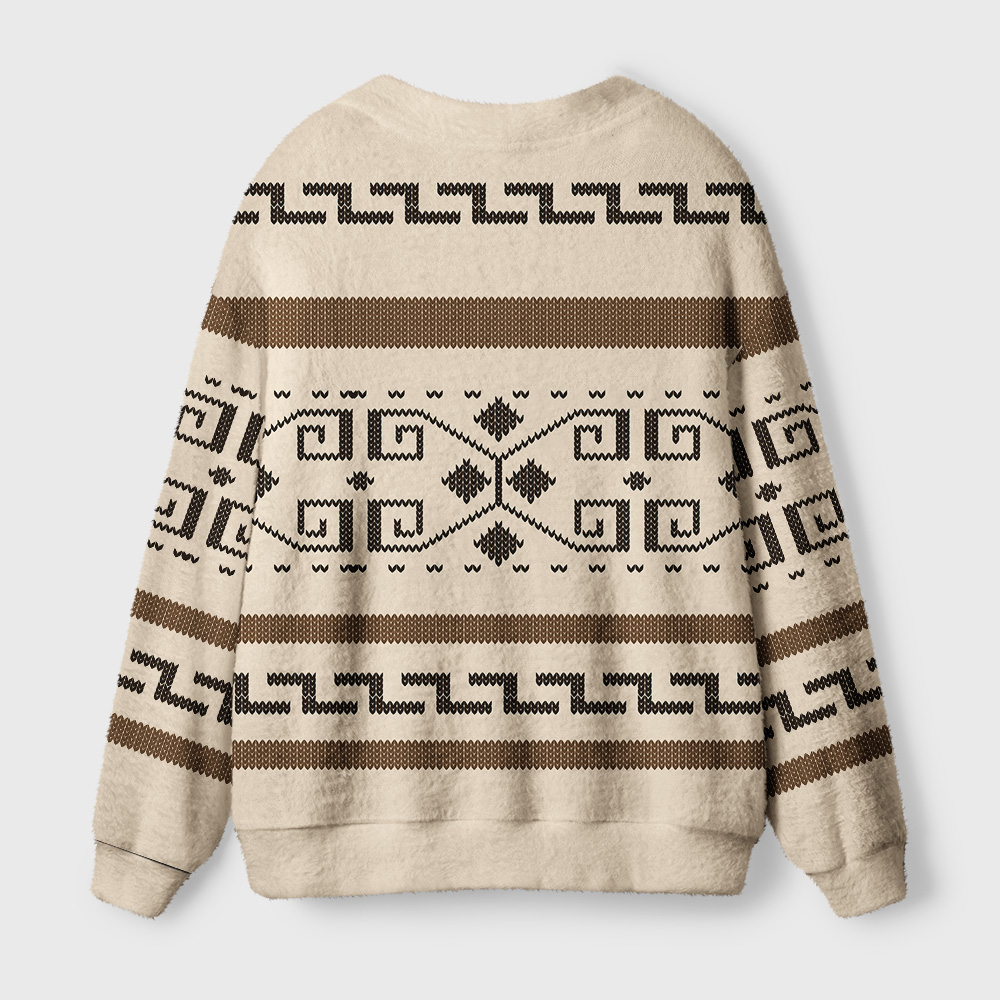 The Dude Classic Lebowski Geek Ugly Cardigan Sweaters