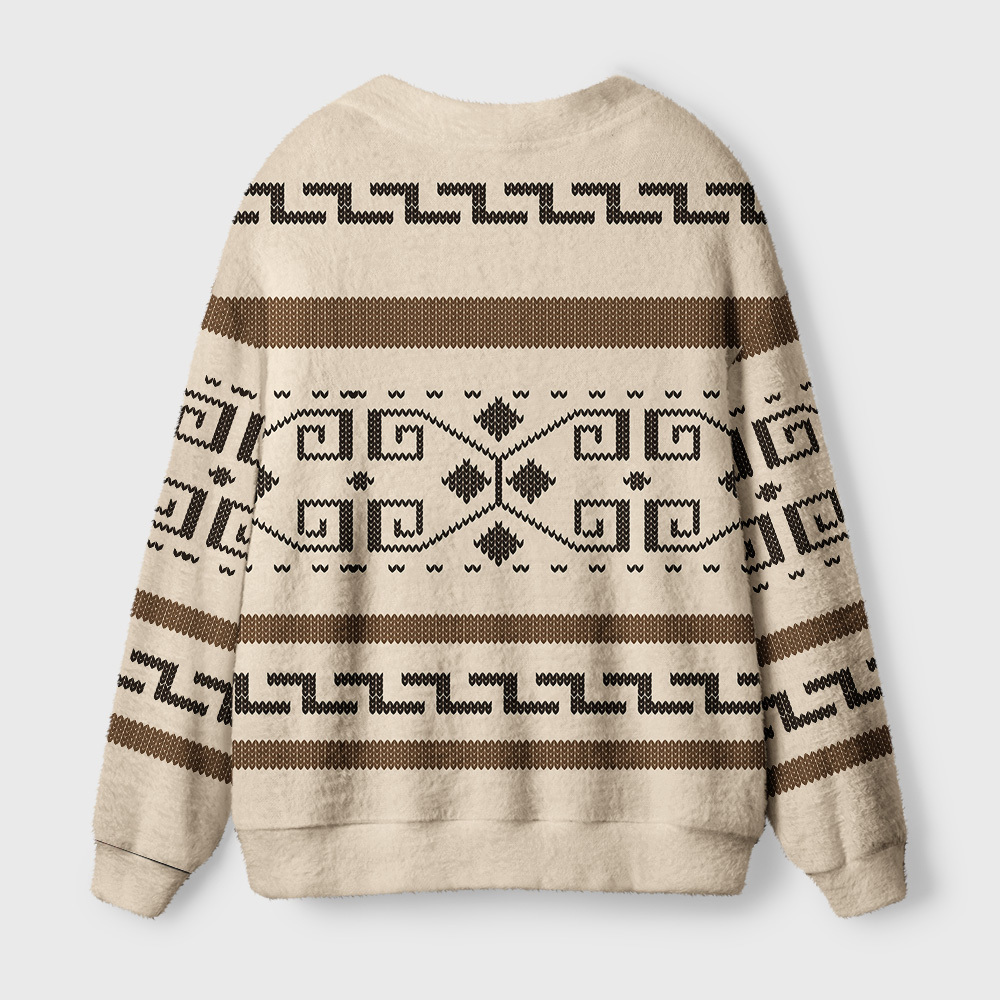 The Dude Classic Lebowski Geek Ugly Cardigan Sweaters
