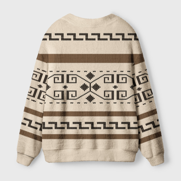The Dude Classic Lebowski Geek Ugly Cardigan Sweaters
