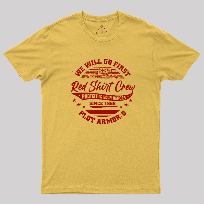 Red Shirt Crew Geek T-Shirt