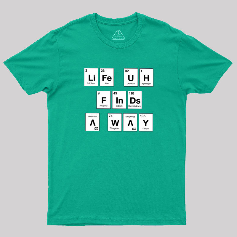 Life Finds a Way Geek T-Shirt