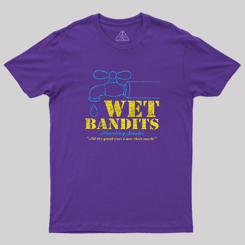 Wet Bandits Plumbing Geek T-Shirt